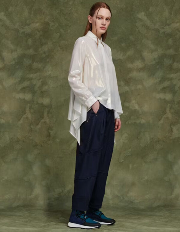 Camisa de brillos en blanco de High - Imagen 4