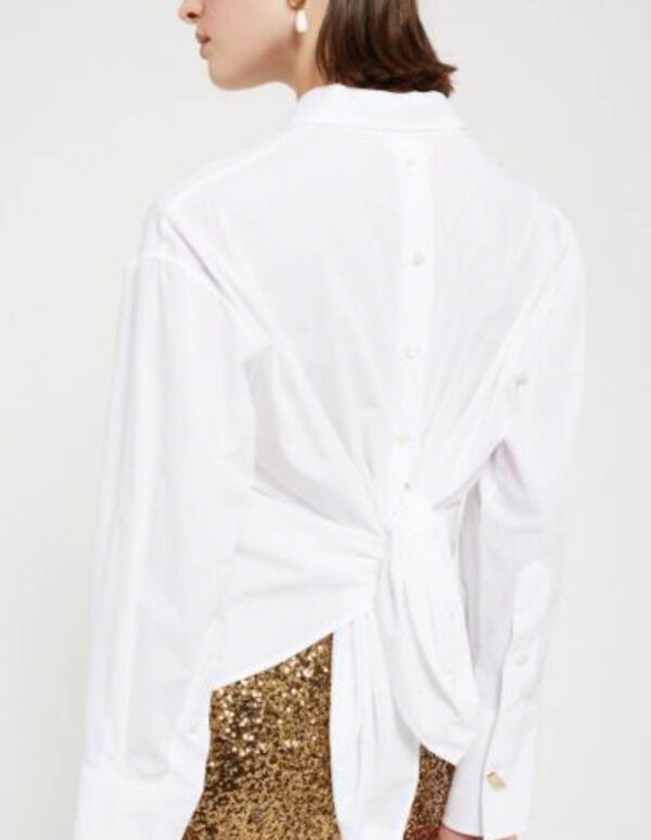 Camisa blanca espalda hotsell