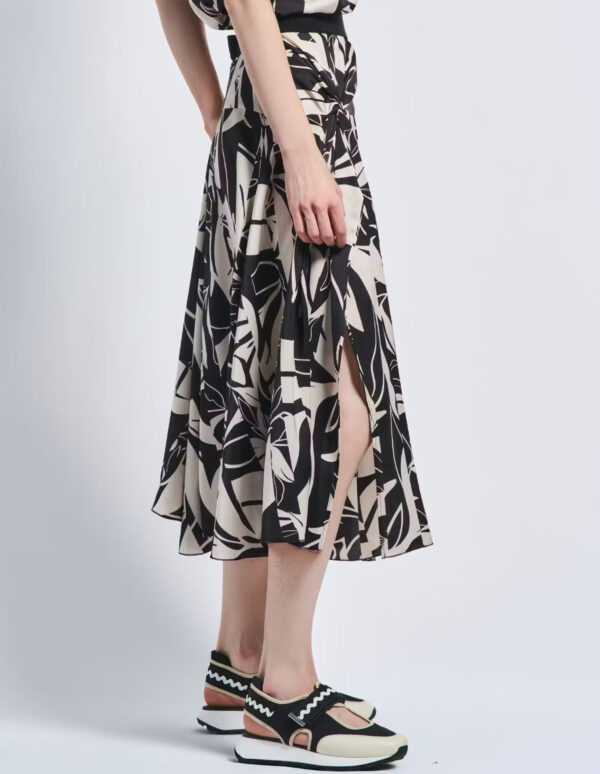 Falda ON POINT en blanco y negro de HIGH - Imagen 2