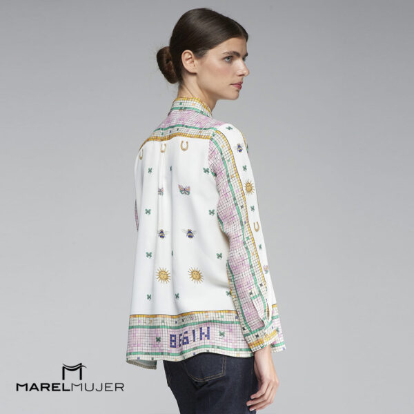 Camisa estampada abejas - Imagen 3