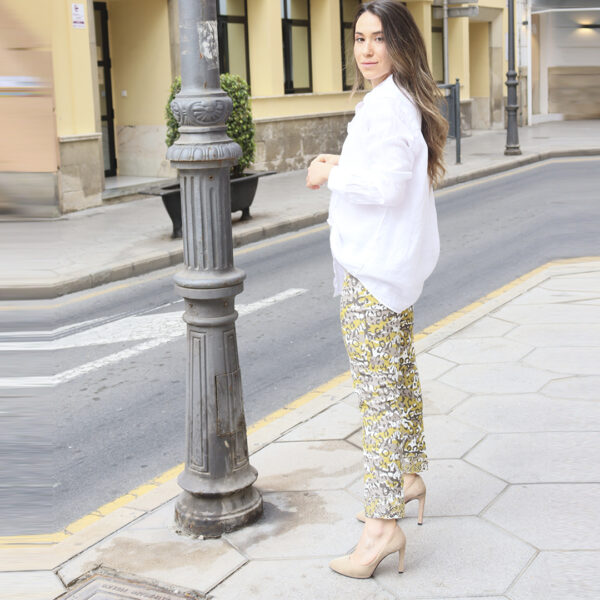 Pantalón estampado SOS - Imagen 2