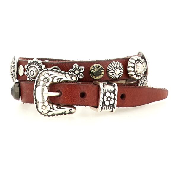 Pulsera doble de tachas CAMPOMAGGI - Imagen 4
