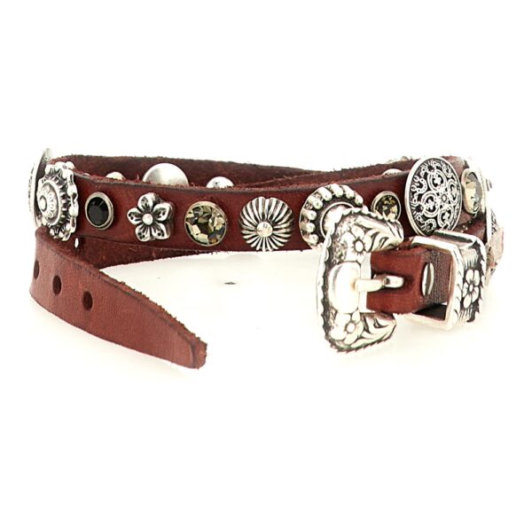 Pulsera doble de tachas CAMPOMAGGI - Imagen 3
