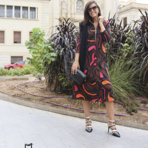 Vestido EULALIA estampado de MOSKADA