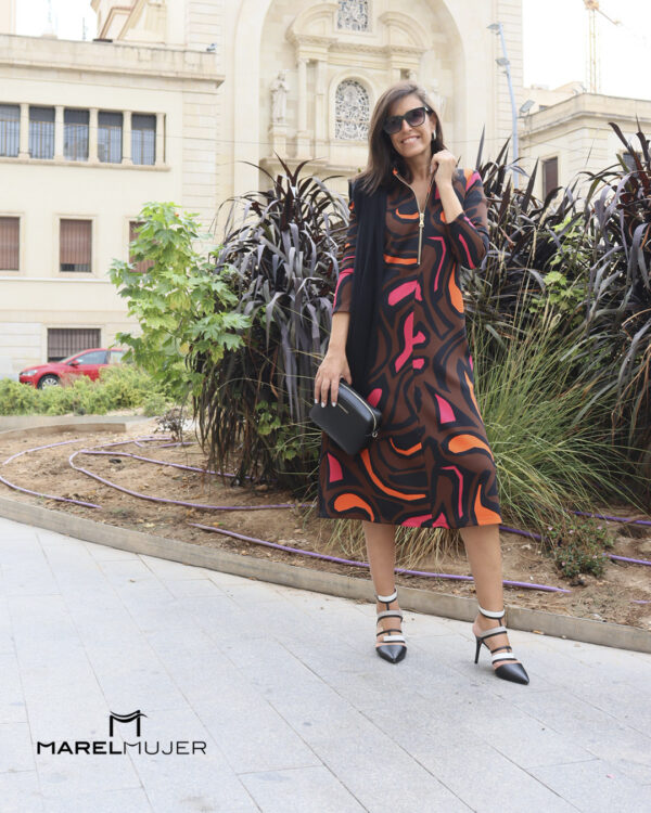 Vestido EULALIA estampado de MOSKADA