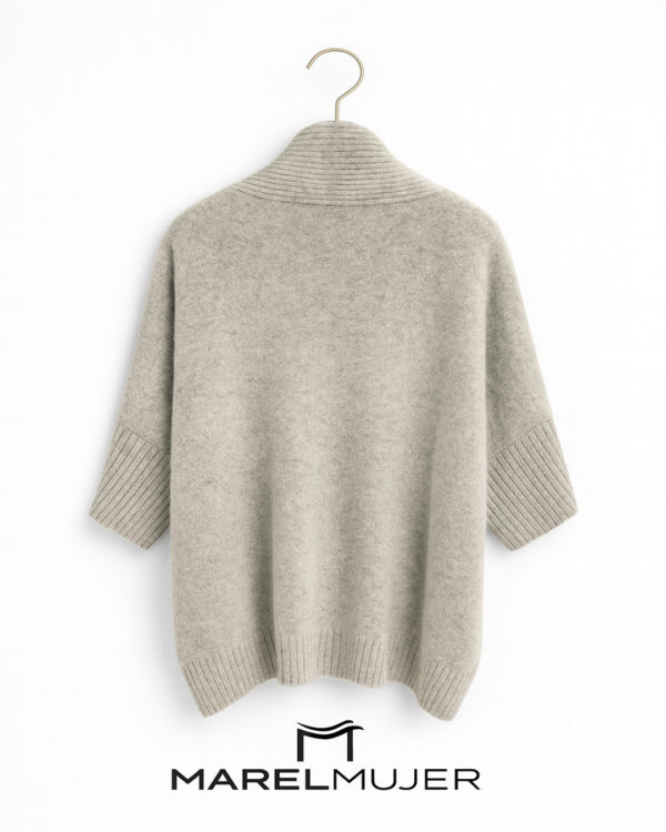 Chaqueta de punto Raccoon en gris - Imagen 3