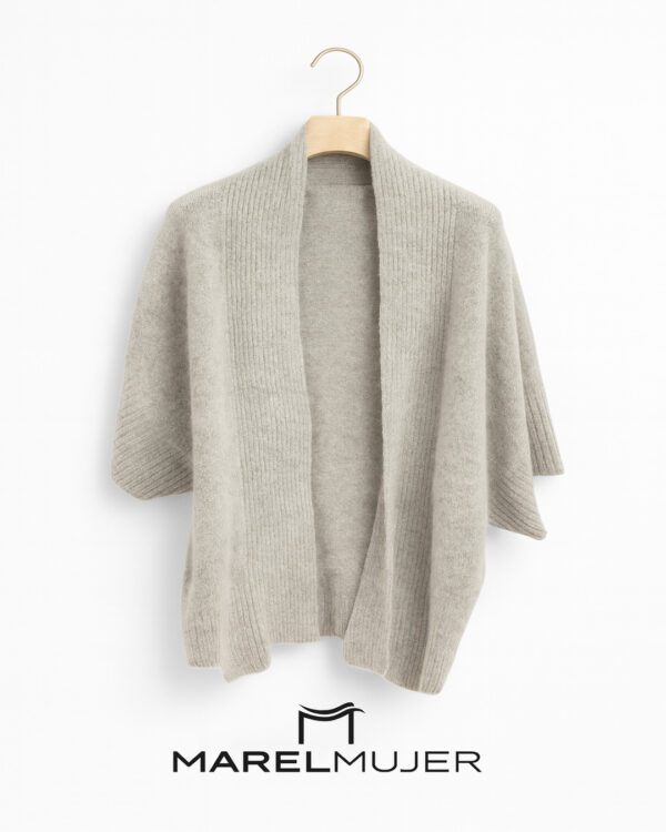 Chaqueta de punto Raccoon en gris