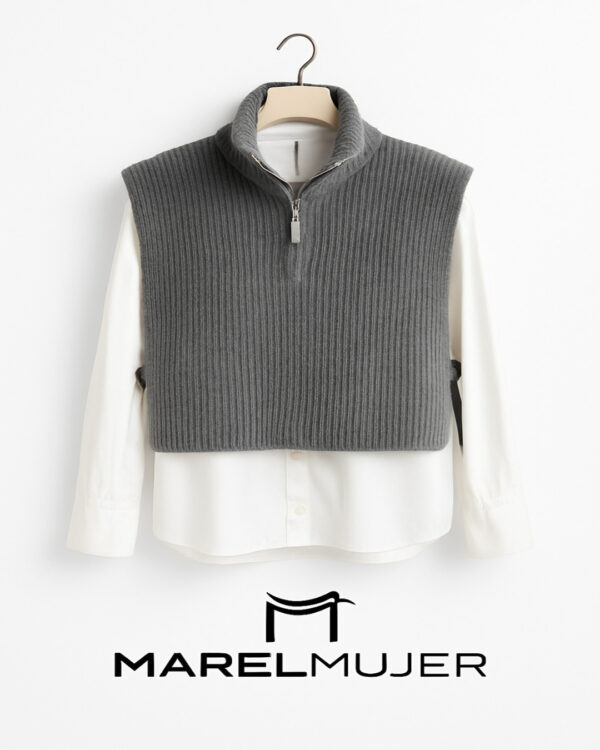 Chaleco punto Cashmere