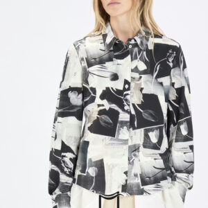 Camisa elástica estampada de HIGH