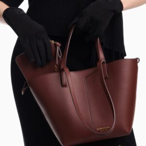 Bolso Tote en marrón de EMPORIO ARMANI