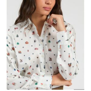 Camisa estampados "Esquí"