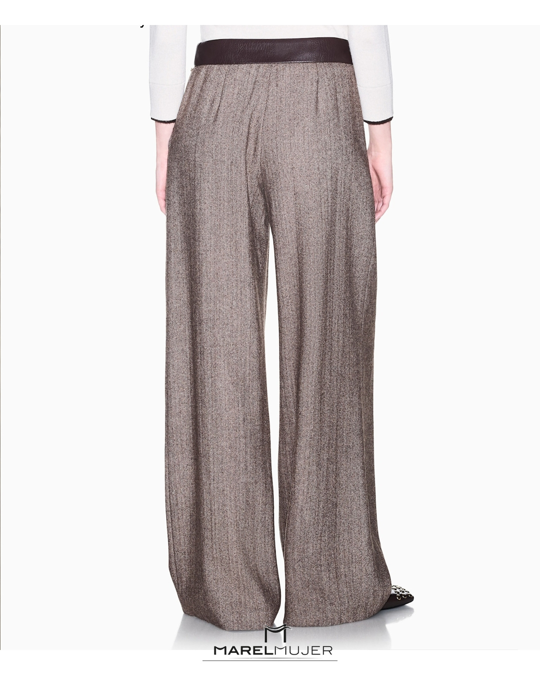 Pantalón lana de espigas de ARMANI EXCHANGE - Imagen 3